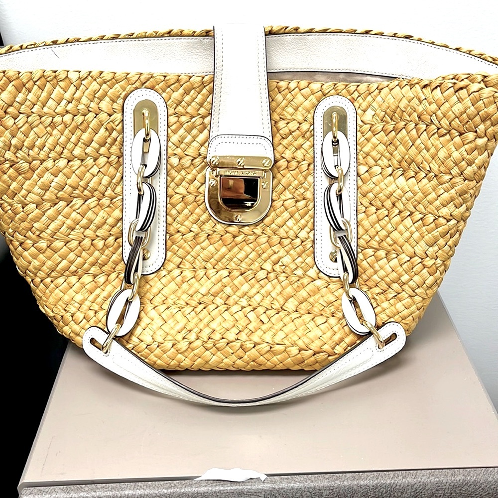 Michael Kors Raffia Tote